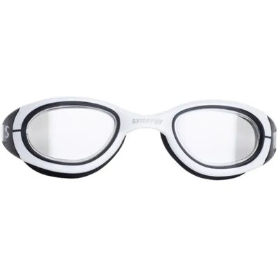 Synergy Occhiali Da Nuoto Trisight Silicone White / Black Clear Synergy Occhiali Da Nuoto Trisight Silicone White / Black Clear