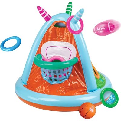 Eurekakids Giocattolo Sportivo Gonfiabile Con Giochi Diversi Multicolor One Size Eurekakids Giocattolo Sportivo Gonfiabile Con Giochi Diversi Multicolor One Size