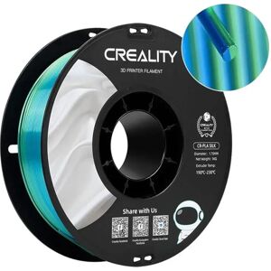 Filamento 3D Creality Seta Blu Verde 1,75 mm 1 kg Filamento 3D Creality Seta Blu Verde 1,75 mm 1 kg