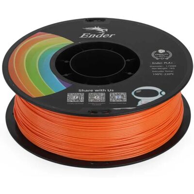 Creality Filamento Pla Ender Pla 1.75 Mm 1kg Orange One Size Creality Filamento Pla Ender Pla 1.75 Mm 1kg Orange One Size