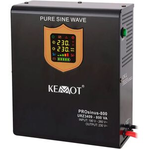 Kemot Ups Wall Mounted Pro Sinus 800 12v 230v 800va 500w Kemot Ups Wall Mounted Pro Sinus 800 12v 230v 800va 500w