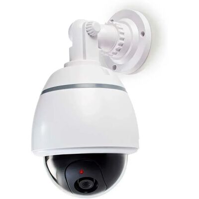 Nedis Telecamera Di Sicurezza Fittizia Dumcd50wt A Cupola Alimentata A Batteria Per Interni Nedis Telecamera Di Sicurezza Fittizia Dumcd50wt A Cupola Alimentata A Batteria Per Interni
