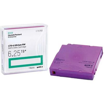 Hpe Cartuccia Dati Lto-6 2.5/6.25tb Bafe Black One Size Hpe Cartuccia Dati Lto-6 2.5/6.25tb Bafe Black One Size