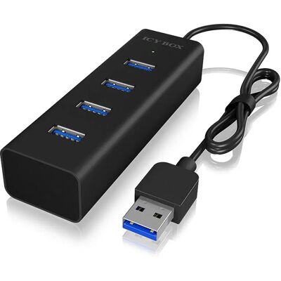 Raidsonic Hub Ib-hub109-u3 Usb A 3.0 Porte Raidsonic Hub Ib-hub109-u3 Usb A 3.0 Porte