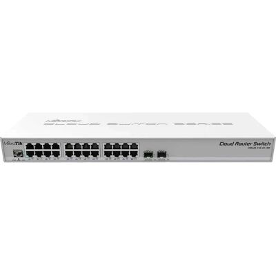 Mikrotik Switch Crs326-24g-2s+rm Grey One Size Mikrotik Switch Crs326-24g-2s+rm Grey One Size