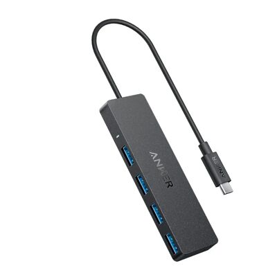 Anker Ultra Sottile USB Tipo-C 5000 Mbit/s - Hub USB Anker Ultra Sottile USB Tipo-C 5000 Mbit/s - Hub USB