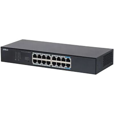 Dahua Switch S3016-16gt 16-port Gigabit Unmanaged Layer 2 Black One Size Dahua Switch S3016-16gt 16-port Gigabit Unmanaged Layer 2 Black One Size