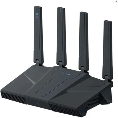 Gl.inet Router Wireless Flint 3e Black One Size Gl.inet Router Wireless Flint 3e Black One Size