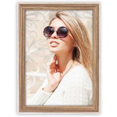 Cornice foto marrone-bianco 30x45 Zep Italia - Cornice Cornice foto marrone-bianco 30x45 Zep Italia - Cornice