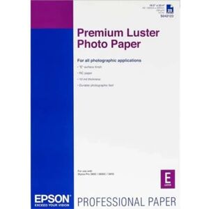 Epson Carta Fotografica Premium Luster A2 25 Fogli Epson Carta Fotografica Premium Luster A2 25 Fogli