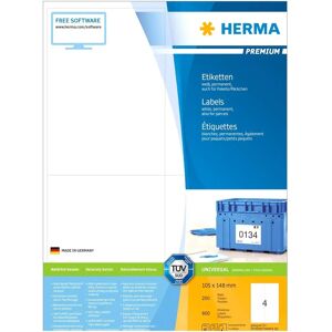 Herma Premium 200 Fogli 105x18 800 Unità Herma Premium 200 Fogli 105x18 800 Unità