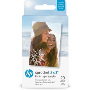 HP Carta Fotografica Sprocket Luna 20 Unità HP Carta Fotografica Sprocket Luna 20 Unità