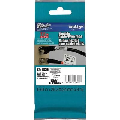 Brother Cartuccia A Nastro Tzefx-251 Brother Cartuccia A Nastro Tzefx-251