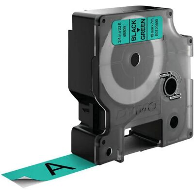 Dymo Nastro Adesivo S0720890 D1 Etichetta Standard 7 M Black On Green One Size Dymo Nastro Adesivo S0720890 D1 Etichetta Standard 7 M Black On Green One Size