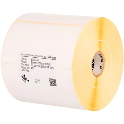 Zebra Rotolo Di Carta Cf.12 102x76 Mm Zebra Rotolo Di Carta Cf.12 102x76 Mm