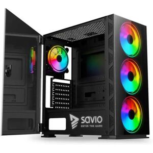Savio Case Per Pc Torre Prime X1 Argb Glass Savio Case Per Pc Torre Prime X1 Argb Glass