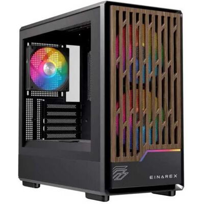 Einarex Case Per Pc Torre Pm400 Rgb Black One Size Einarex Case Per Pc Torre Pm400 Rgb Black One Size
