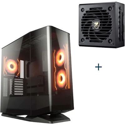 Cougar Case Per Pc Torre Fv270 Rgb + Gex Pro 750 Cougar Case Per Pc Torre Fv270 Rgb + Gex Pro 750