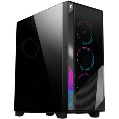Gigabyte Case Per Pc Torre Aorus C500 Glass Gigabyte Case Per Pc Torre Aorus C500 Glass