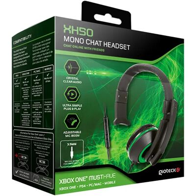 Gioteck - XH50 - Verde - Xbox One - Headset Gioteck - XH50 - Verde - Xbox One - Headset