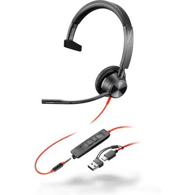 Poly Cuffie Per Telefono Blackwire 3315 Poly Cuffie Per Telefono Blackwire 3315