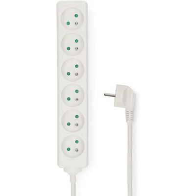 Multipresa Nedis 6 vie 3m 3680W - Power Strip Multipresa Nedis 6 vie 3m 3680W - Power Strip