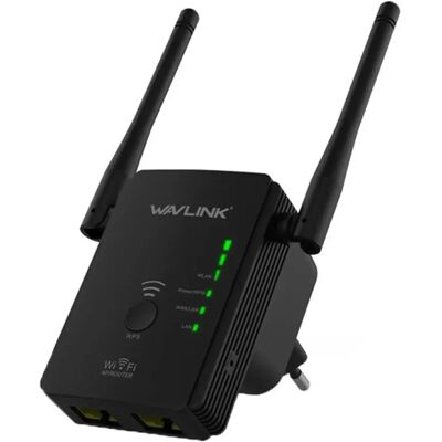 Wavlink Ripetitore Wifi N300 Single Band Wn578r2 Black One Size Wavlink Ripetitore Wifi N300 Single Band Wn578r2 Black One Size