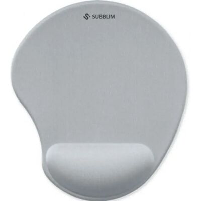 Subblim Poggiapolsi Ergo Neogel Silver One Size Subblim Poggiapolsi Ergo Neogel Silver One Size