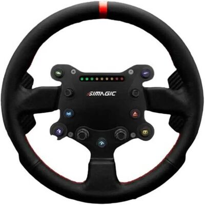 Volante da corsa Simagic GTS in pelle - Controller di gioco Volante da corsa Simagic GTS in pelle - Controller di gioco