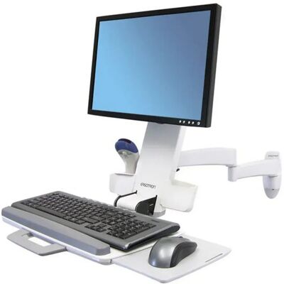 Ergotron Kit Di Montaggio Per Monitor Max Da 24´´ Della Serie 200 8.2kg White One Size Ergotron Kit Di Montaggio Per Monitor Max Da 24´´ Della Serie 200 8.2kg White One Size