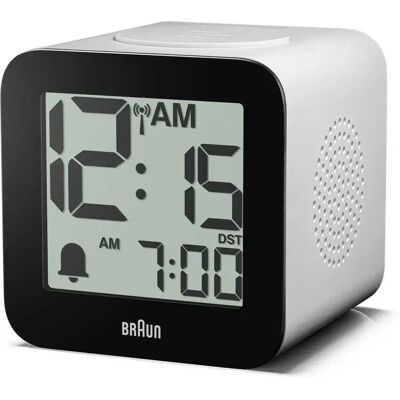 Braun BC25WP-DCF Sveglia Digitale Wireless - Sveglia Braun BC25WP-DCF Sveglia Digitale Wireless - Sveglia