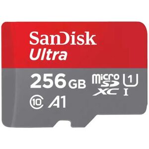 SanDisk Scheda Di Memoria Ultra 256gb Microsdxc SanDisk Scheda Di Memoria Ultra 256gb Microsdxc