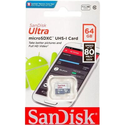 SanDisk Scheda Di Memoria Ultra Micro Sdxc 6gb Class 10 SanDisk Scheda Di Memoria Ultra Micro Sdxc 6gb Class 10