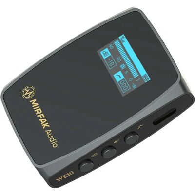 Sistema Microfono Wireless WE10 di Mirfak Audio - Compatto, Versatile Sistema Microfono Wireless WE10 di Mirfak Audio - Compatto, Versatile