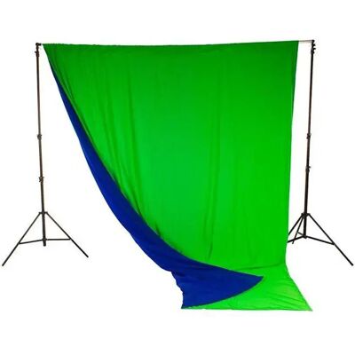 Manfrotto Sfondo Chroma Tessuto Reversibile 3x3.5 M Manfrotto Sfondo Chroma Tessuto Reversibile 3x3.5 M