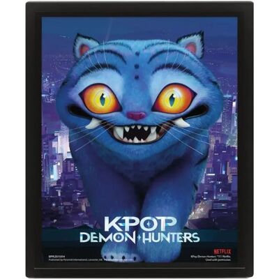 Pyramid Poster K-pop Demon Hunters Derpy 3d Multicolor One Size Pyramid Poster K-pop Demon Hunters Derpy 3d Multicolor One Size
