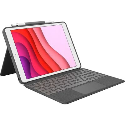 Logitech Custodia Con Tastiera Per Tablet Ipad 10.2 Touch Logitech Custodia Con Tastiera Per Tablet Ipad 10.2 Touch