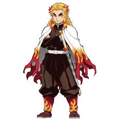 Madcow Lampada Rengoku Demon Slayer 0 Cm Madcow Lampada Rengoku Demon Slayer 0 Cm