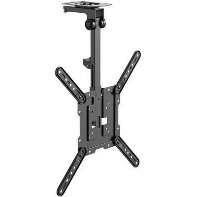 Gembird Staffa Per Tv Da Soffitto Cm-55st-01 Black One Size Gembird Staffa Per Tv Da Soffitto Cm-55st-01 Black One Size