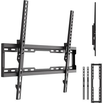 Maclean Supporto Tv Mc-188 Black One Size Maclean Supporto Tv Mc-188 Black One Size