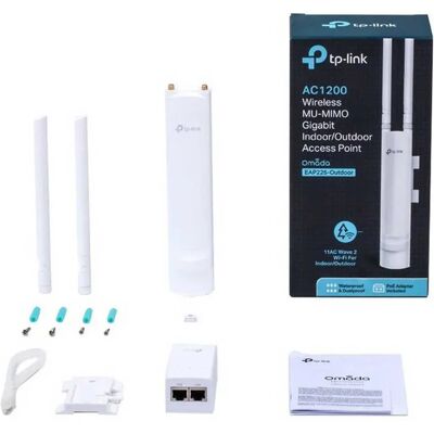 TP-Link Punto Di Accesso Wifi Ac1200 Wireless Dual Band Gigab TP-Link Punto Di Accesso Wifi Ac1200 Wireless Dual Band Gigab