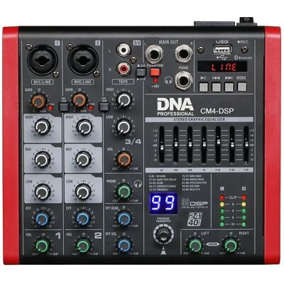 No Name Dna Cm4-DSP USB Mp3 Mikser audio Bluetooth No Name Dna Cm4-DSP USB Mp3 Mikser audio Bluetooth