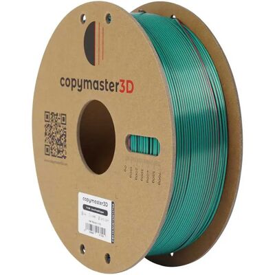 Copymaster3d Filamento Tri-silk 1.75 Mm 1kg Green / Purple / Copper One Size Copymaster3d Filamento Tri-silk 1.75 Mm 1kg Green / Purple / Copper One Size
