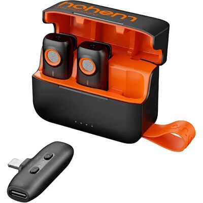 Hohem Microfono Wireless Per Fotocamera 2tx+1rx Hohem Microfono Wireless Per Fotocamera 2tx+1rx