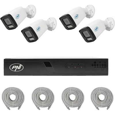Pni Kit Di Videosorveglianza House Ip710j Ip515j White / Black One Size Pni Kit Di Videosorveglianza House Ip710j Ip515j White / Black One Size