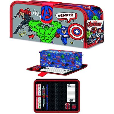 Pyramid Set Di Cancelleria E Astuccio Per Matite Avengers Hero Club 20x11x6.5 Cm Multicolor One Size Pyramid Set Di Cancelleria E Astuccio Per Matite Avengers Hero Club 20x11x6.5 Cm Multicolor One Size