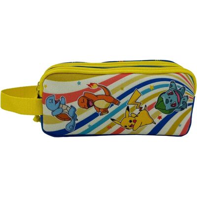 Pokemon Astuccio Doppio Multicolor One Size Pokemon Astuccio Doppio Multicolor One Size
