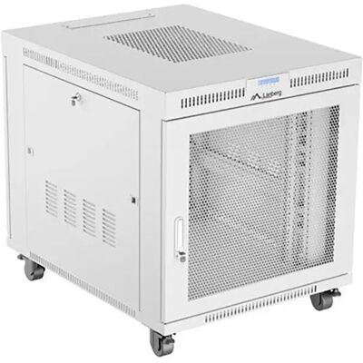 Armadio rack Lanberg 19 pollici - Porta perforata grigia - Confezione piatta Armadio rack Lanberg 19 pollici - Porta perforata grigia - Confezione piatta