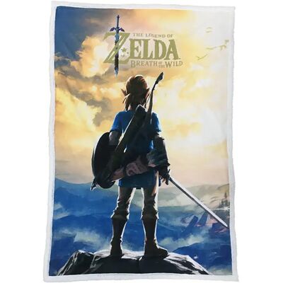 Pyramid Manta Polar - Link BotW - Zelda - Fodera cuscino Pyramid Manta Polar - Link BotW - Zelda - Fodera cuscino