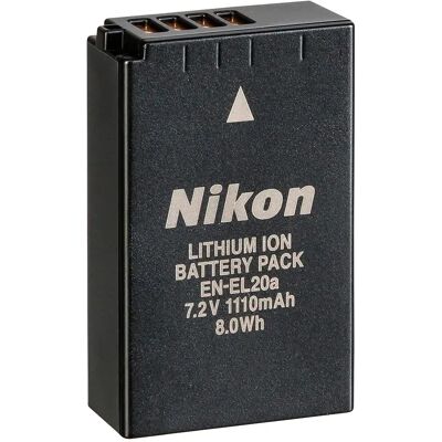 Nikon Batteria Al Litio En-el20a 1100mah 7.2v Nikon Batteria Al Litio En-el20a 1100mah 7.2v